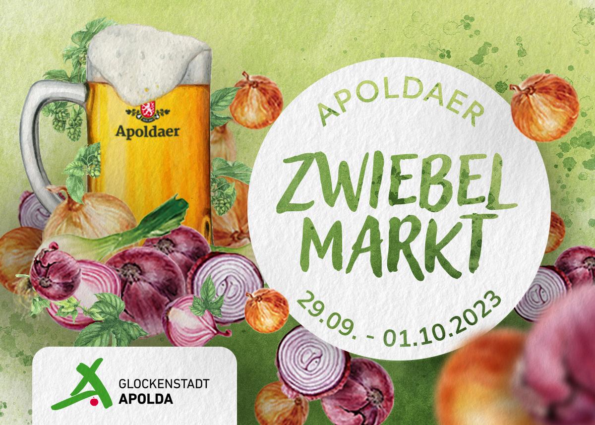 Zwiebelmarkt-Plakat 2024