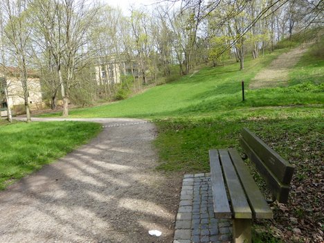 Wanderweg in der Schötener Promenade