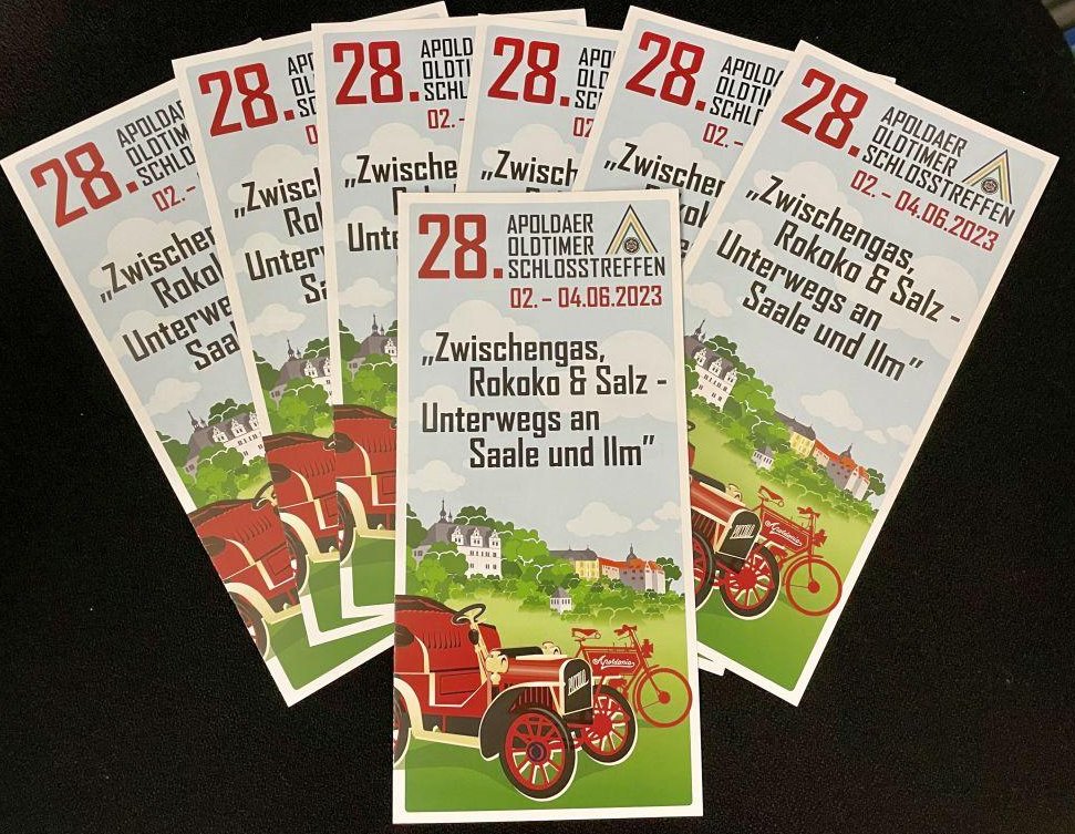 Flyer 28. Oldtimer Schlosstreffen