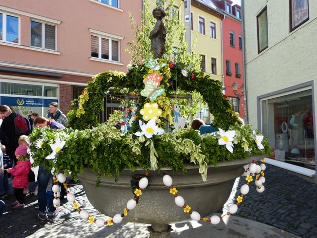 Brunnen zum Bornfest