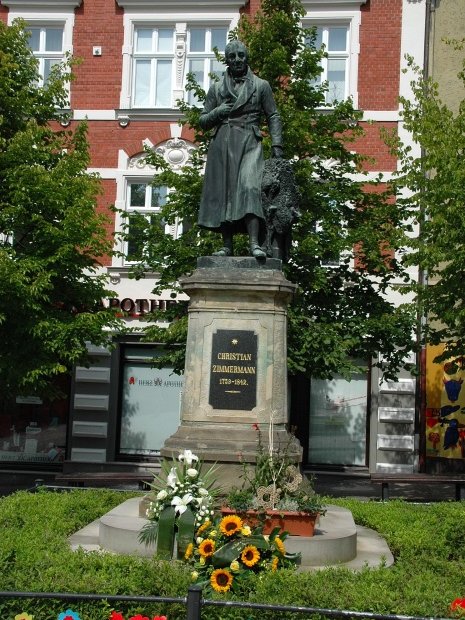 Foto: Das Christian-Zimmermann-Denkmal