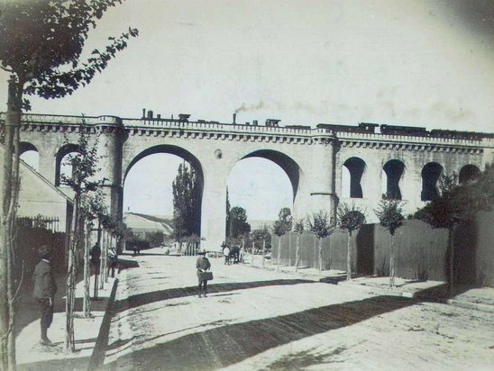 Viadukt um 1890