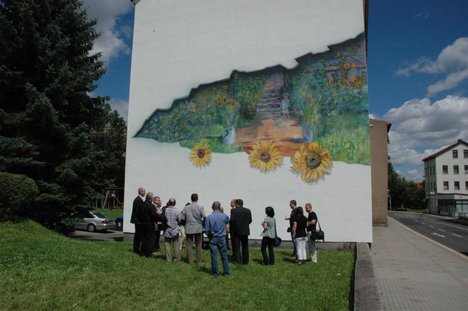 Juli: Wandbild Buttstädter Straße