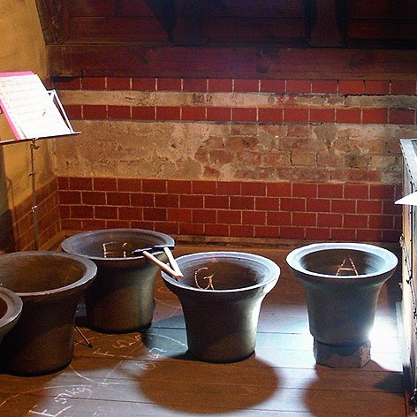 Foto: Das Glockenspiel in der Lutherkirche