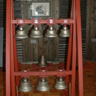 Foto: Das Glockenspiel im Glockenmuseum