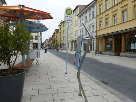 Oktober: Freigabe Bahnhofstraße