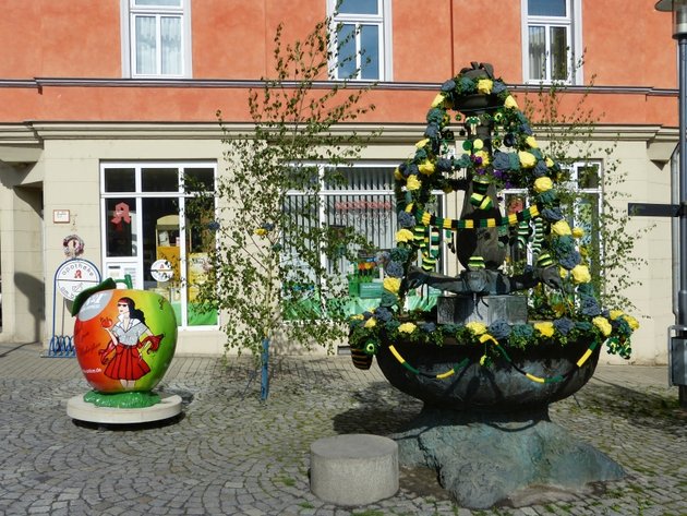 Brunnen zum Bornfest